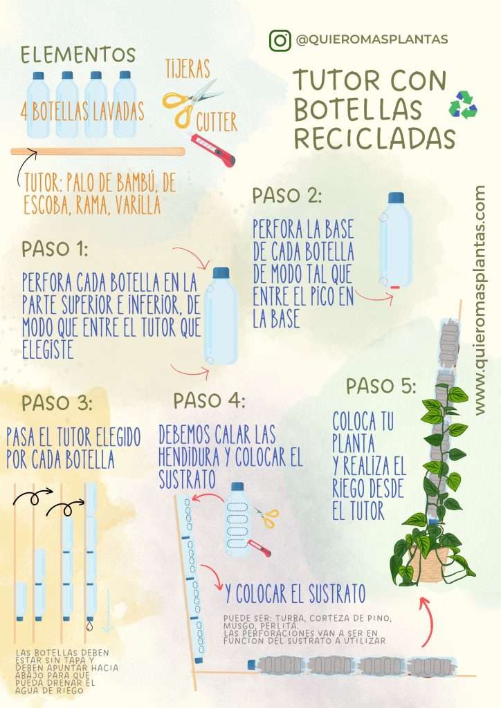 tutor de corteza de pino