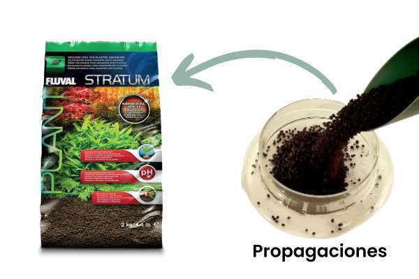 Sustrato para acuarios para plantas tropicales - Usos